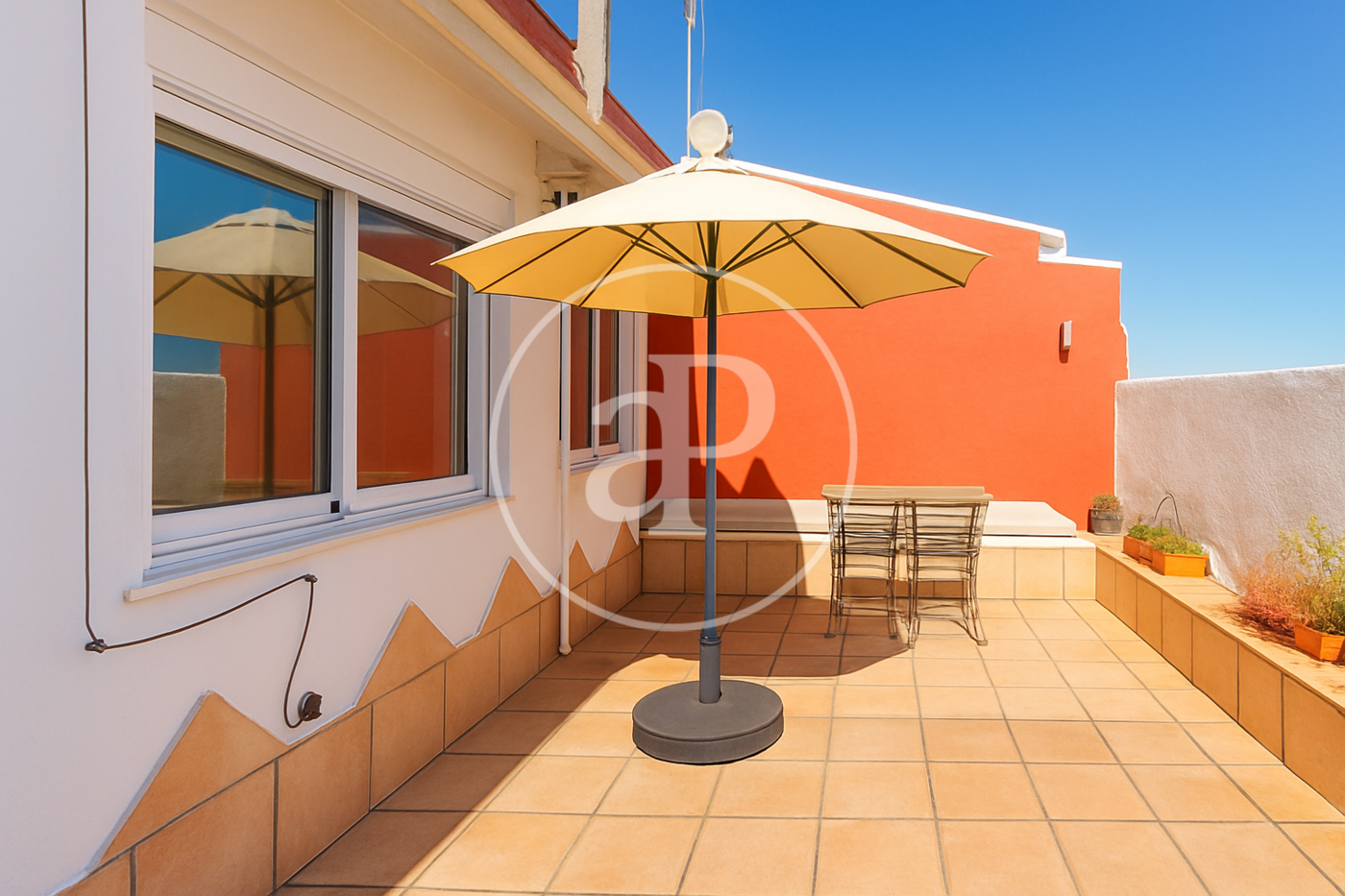 Terraza de Ático en venta en  Valencia Capital con Aire acondicionado, Calefacción y Terraza