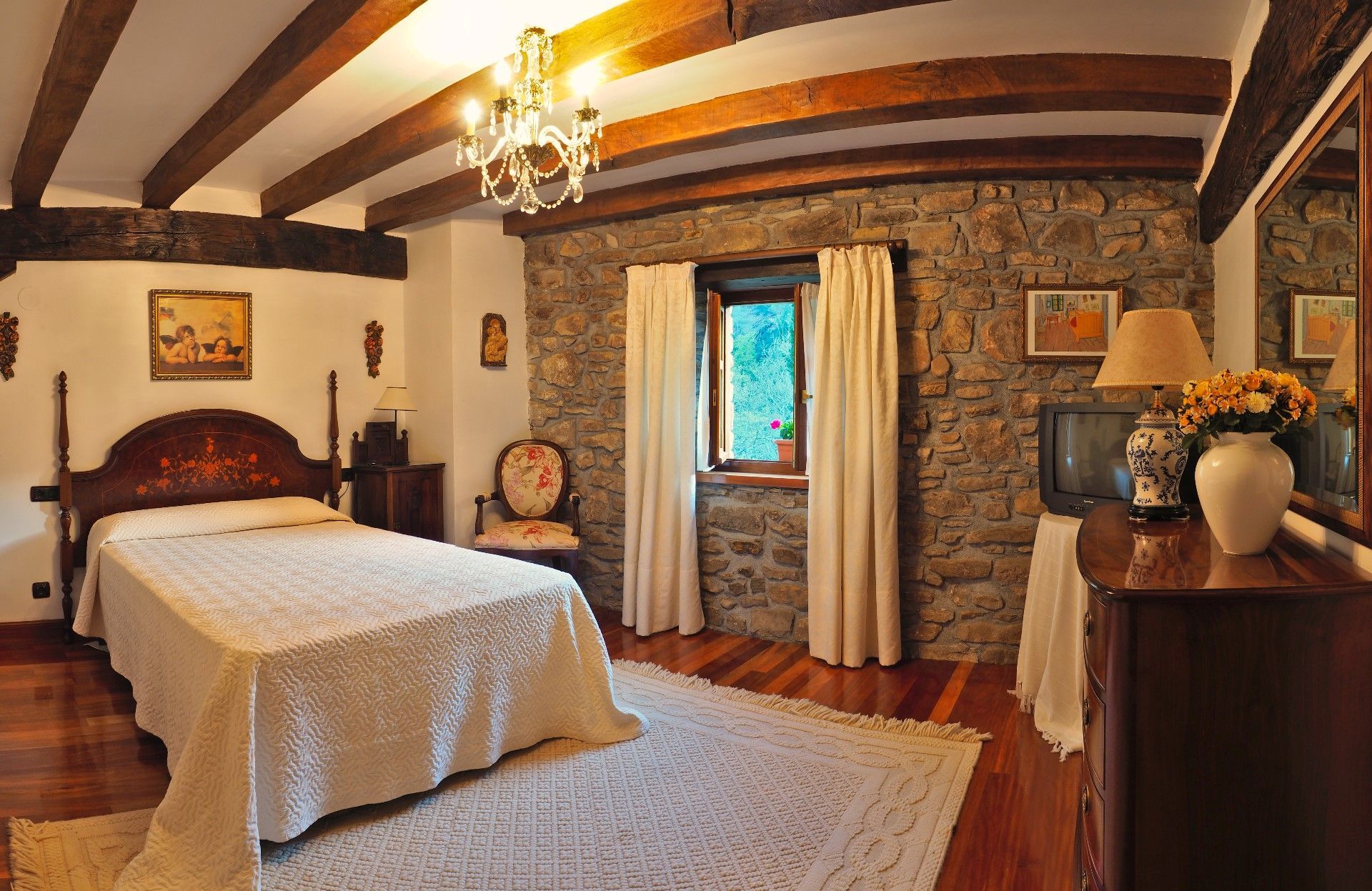 Bedroom of House or chalet for sale in Orozko  with Terrace and Furnished