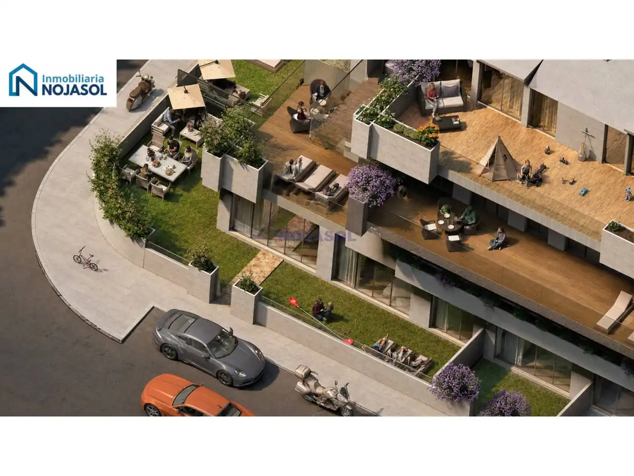 Terrace of Apartments for sale in Argoños   with Heating, Private garden and Terrace
