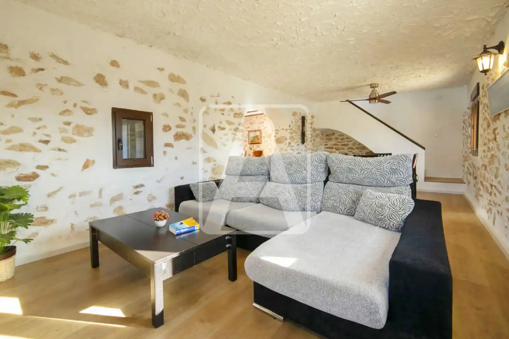 Sala de estar de Casa o chalet en venta en Calpe / Calp con Aire acondicionado, Calefacción y Jardín privado