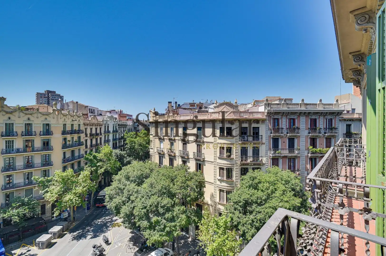 Piso con terraza en venta en Carrer d'Aribau