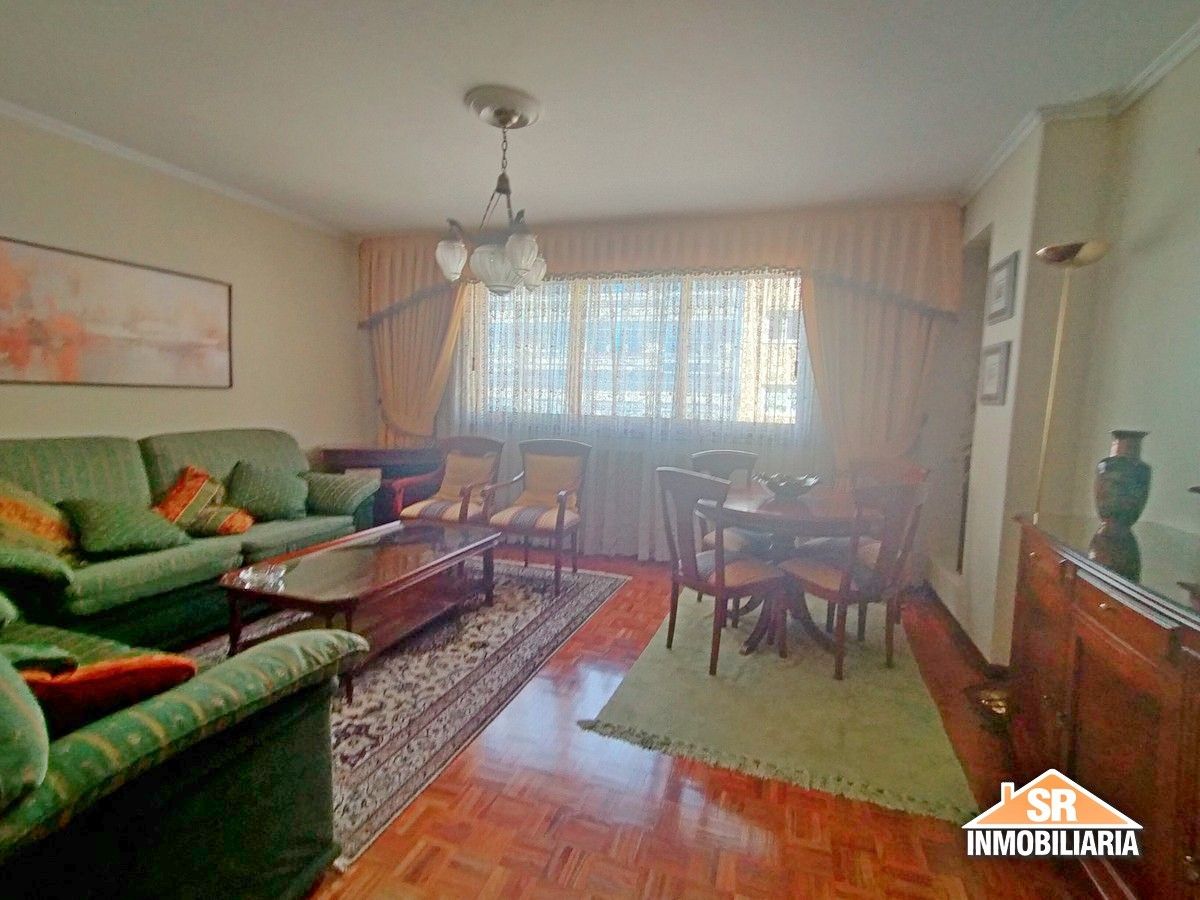 Living room of Flat to rent in A Coruña Capital   with Furnished, Oven and Washing machine