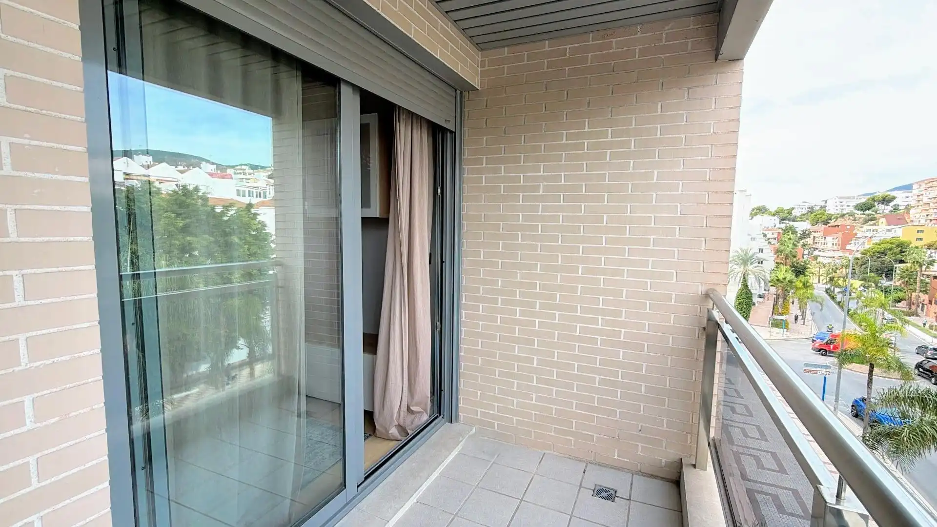 Balcony of Flat for rent in El Bajondillo