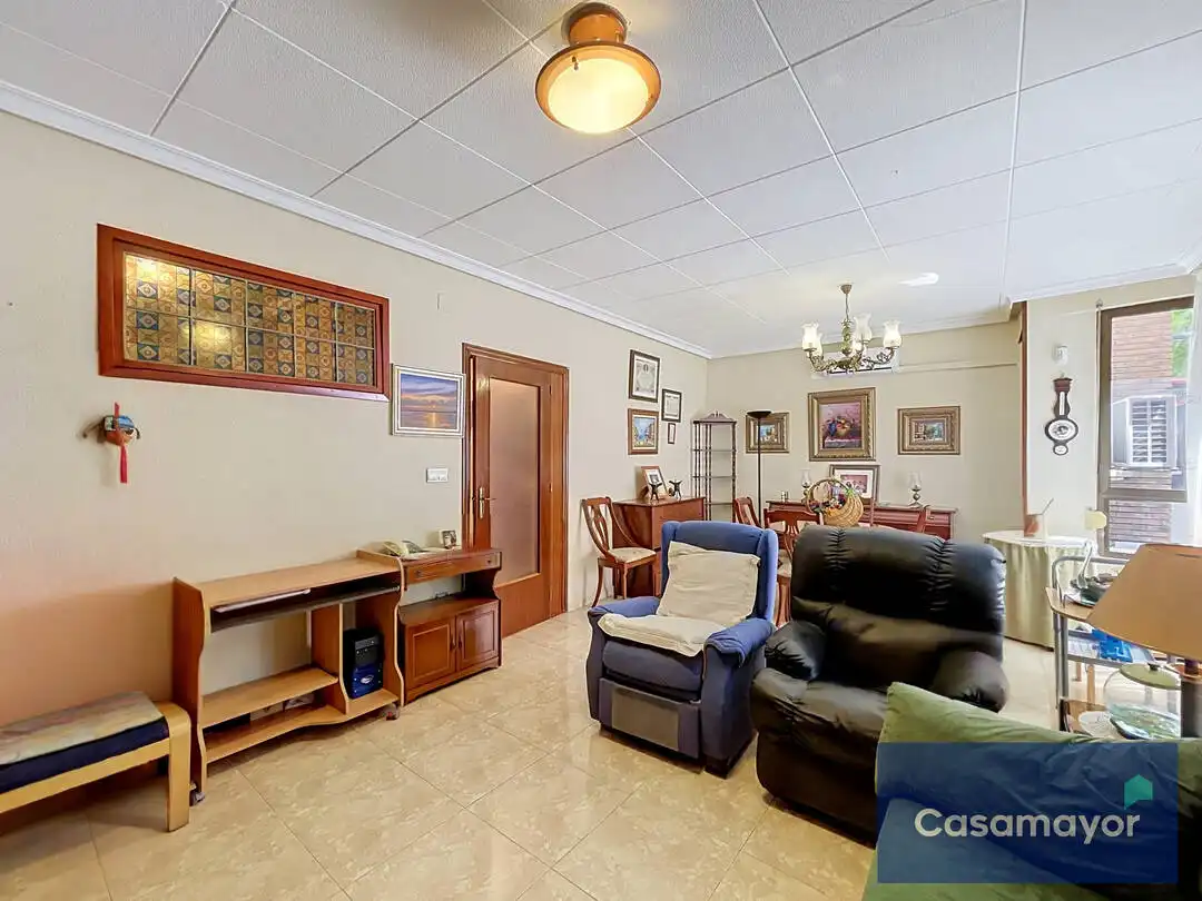 Sala de estar de Piso en venta en Alicante / Alacant