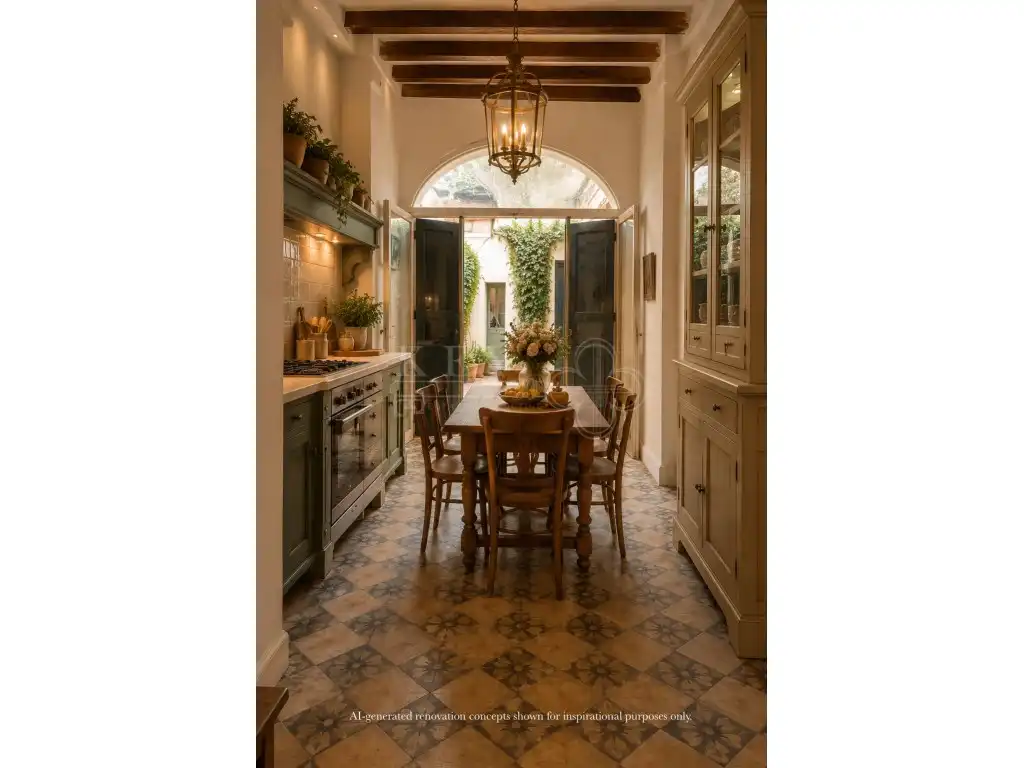 Cocina de Casa o chalet en venta en Maó - Mahón con Balcón
