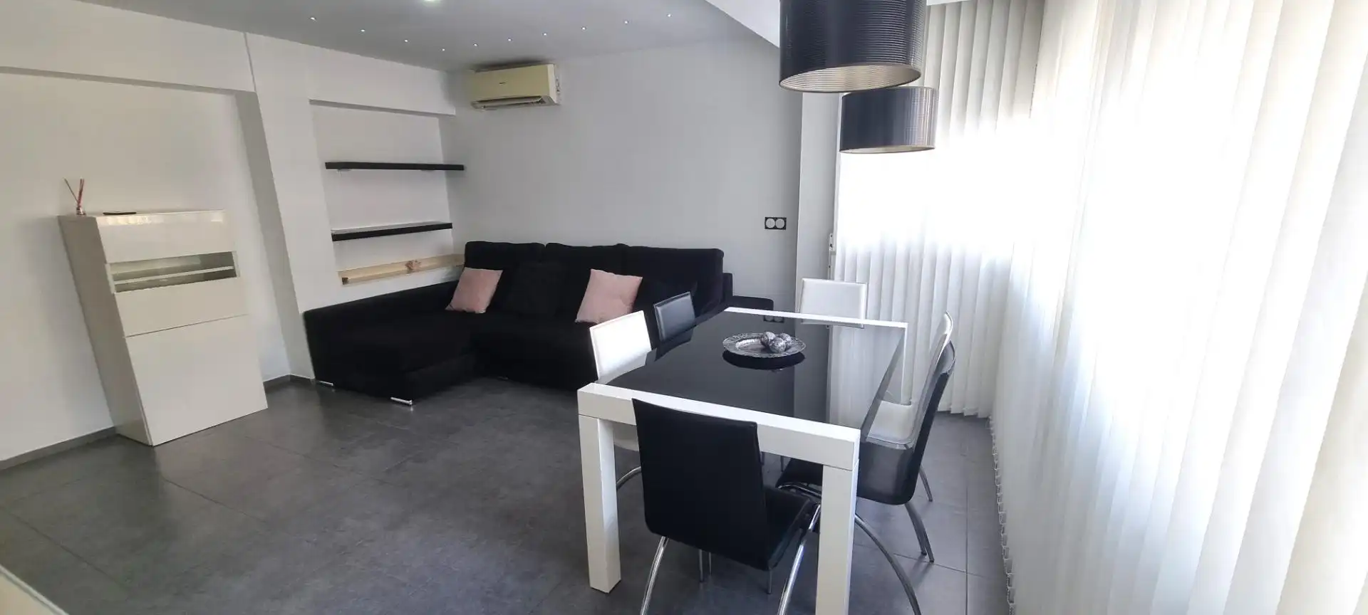 Sala de estar de Piso en venta en Cullera con Aire acondicionado, Calefacción y Amueblado