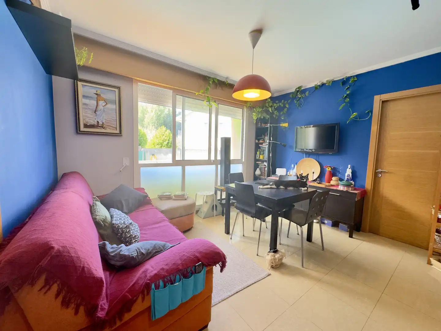 Living room of Flat for sale in Ares  with Terrace and Swimming Pool