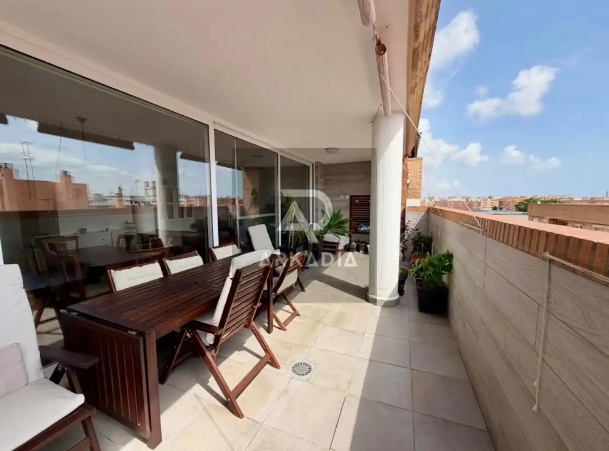Terrace of Attic for sale in Catarroja  with Air Conditioner, Private garden and Terrace
