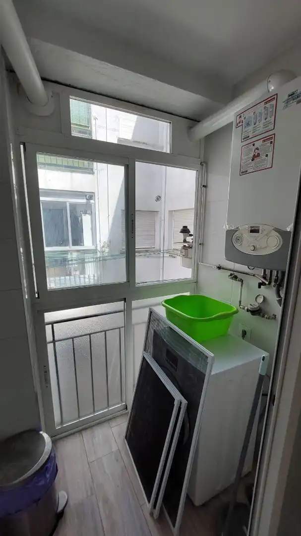 Balcony of Flat for sale in Plasencia  with Air Conditioner, Heating and Furnished