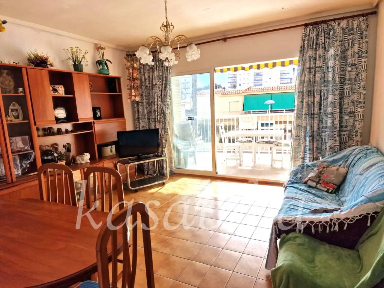 Living room of Flat for sale in Sueca  with Air Conditioner, Terrace and Community pool