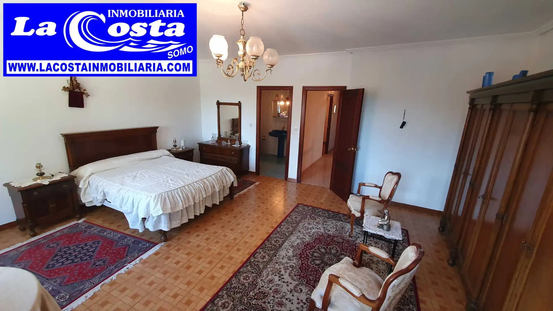 Habitación de Casa adosada en venta en Marina de Cudeyo con Jardín privado y Lavadora