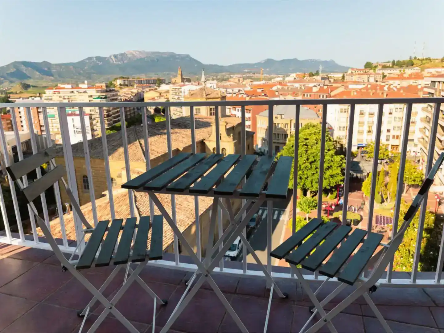 Terrasse von Wohnung zur Miete in Haro mit Balkon