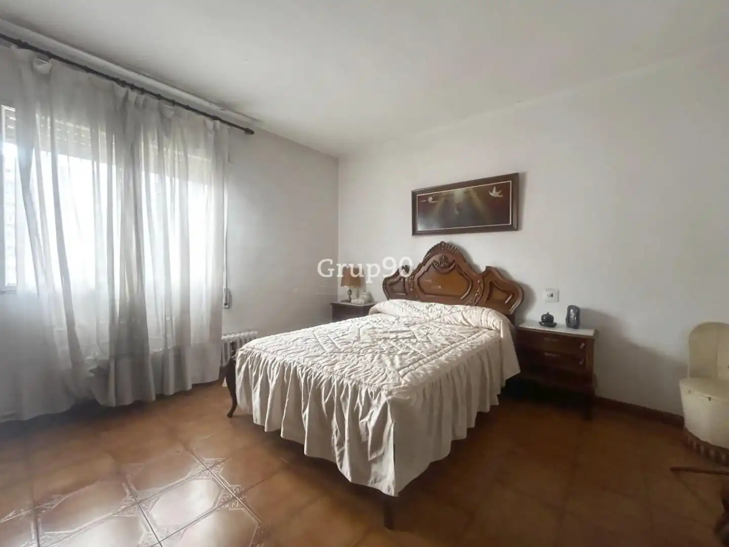 Bedroom of Flat for sale in Lleida  with Air Conditioner and Balcony