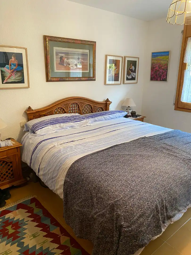 Bedroom of Flat for sale in Llanars  with Heating, Private garden and Furnished