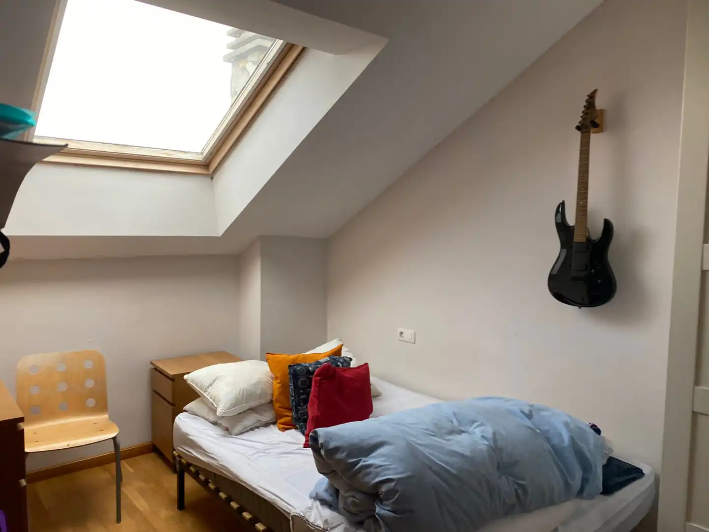 Bedroom of Houses for sale in Castrillón  with Heating, Private garden and Parquet flooring