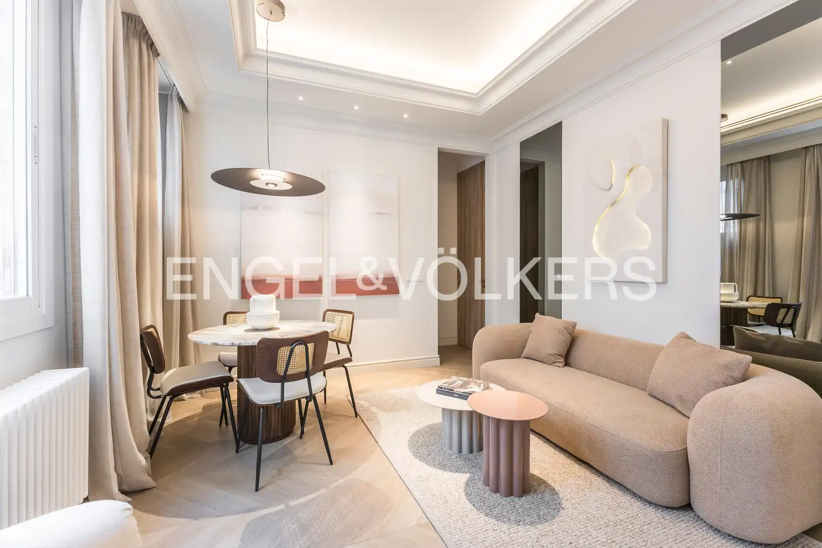 Sala de estar de Apartamento de alquiler en Rivas-Vaciamadrid con Aire acondicionado, Calefacción y Amueblado