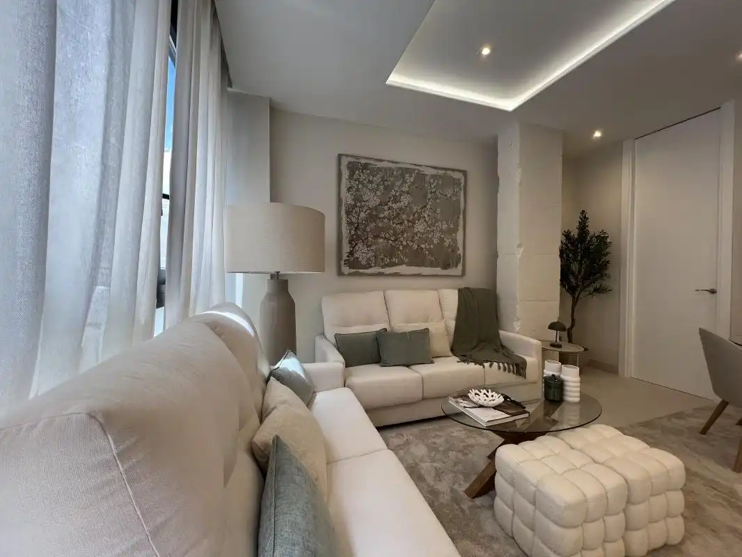 Sala de estar de Planta baja en venta en Madrid con Aire acondicionado y Calefacción