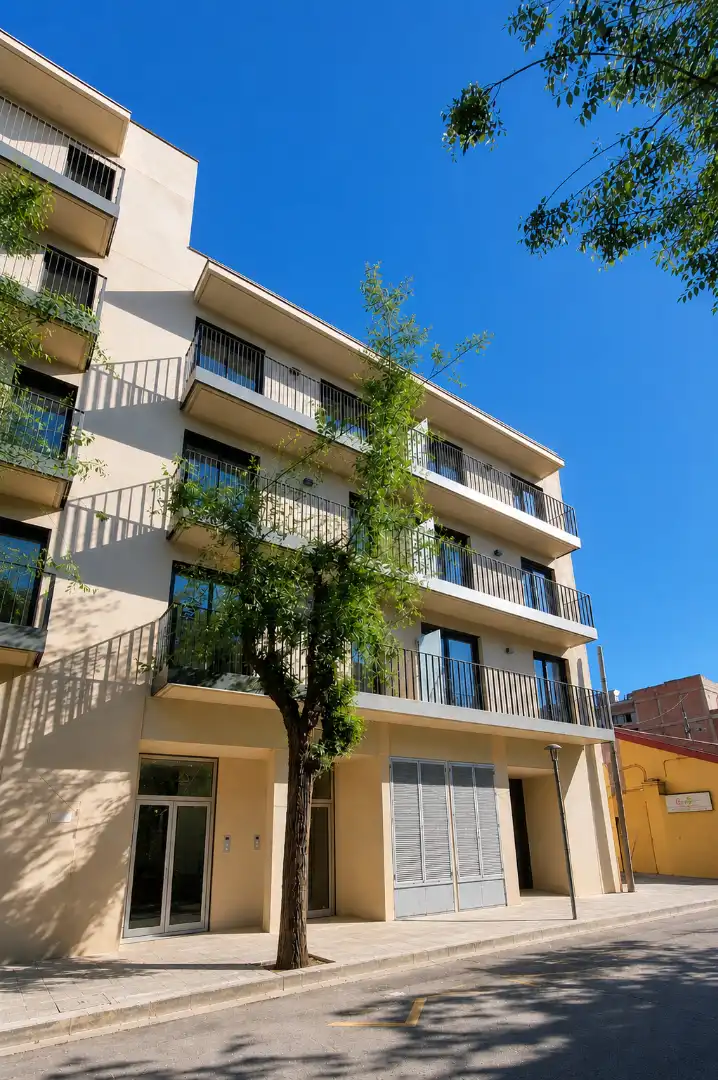 Neubau-Wohnung mit Terrasse zum Verkauf in Carrer de Foment 3, imagen 2