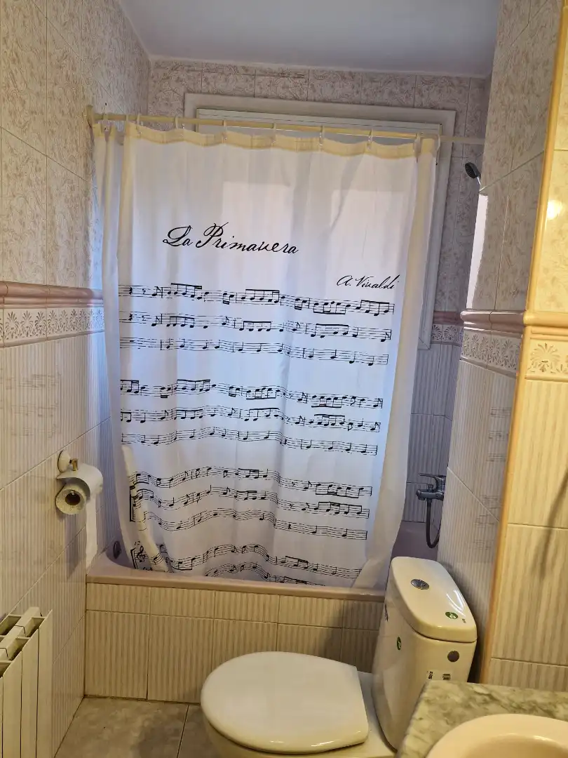 Baño de Piso de alquiler en Leioa con Calefacción, Amueblado y Horno