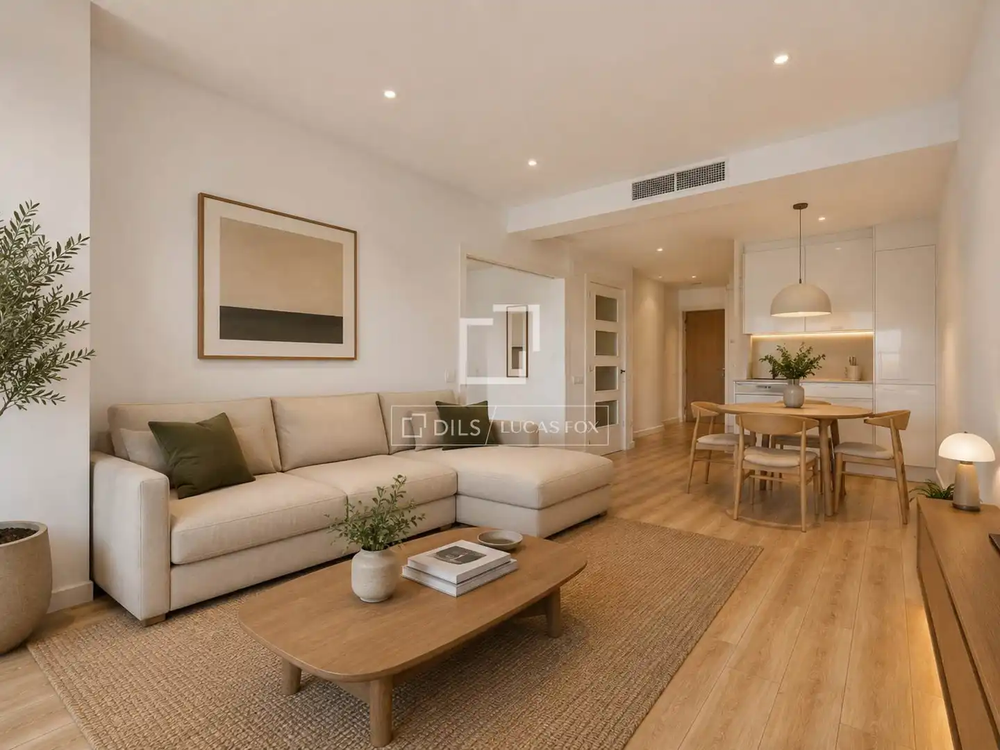 Sala de estar de Piso en venta en Barcelona con Aire acondicionado y Calefacción