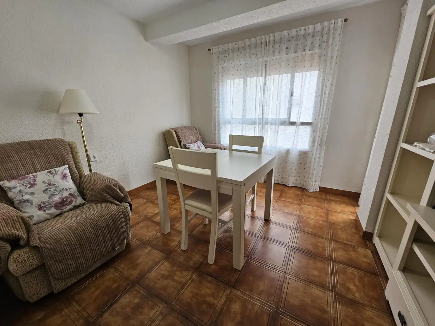 Dining room of Flat for sale in Valencia  with Air Conditioner, Furnished and Balcony