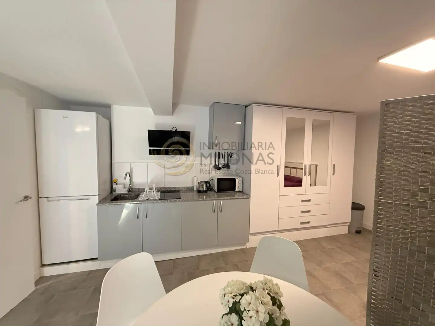 Cocina de Casa o chalet en venta en Benidorm con Aire acondicionado, Calefacción y Jardín privado