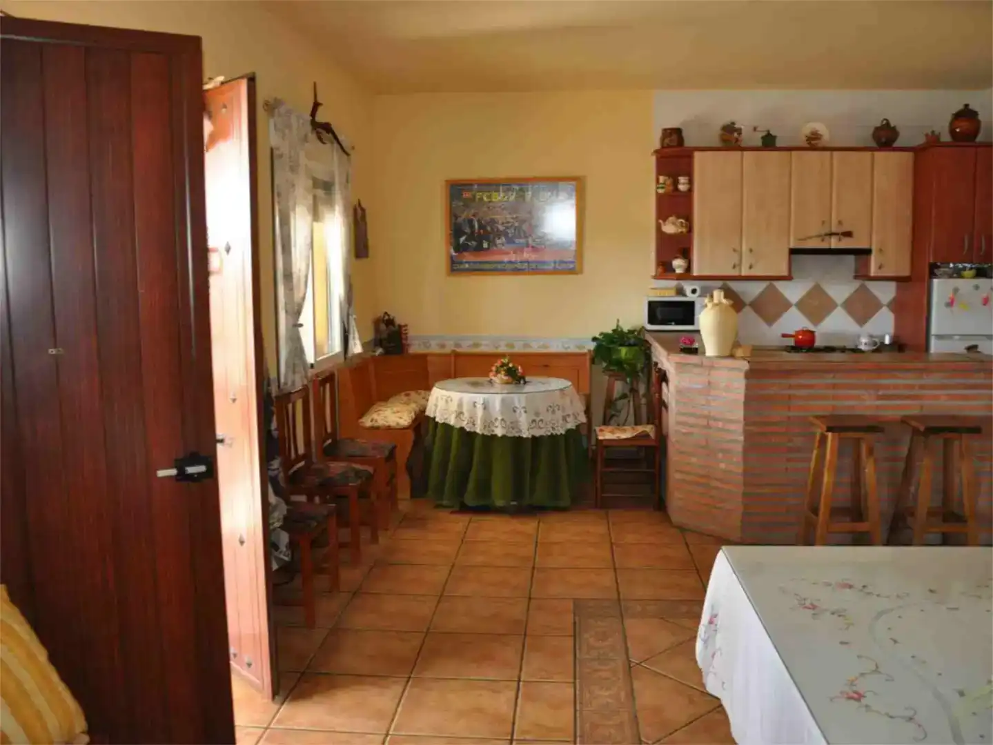 Cocina de Casa o chalet en venta en Zalamea de la Serena con Aire acondicionado, Jardín privado y Amueblado