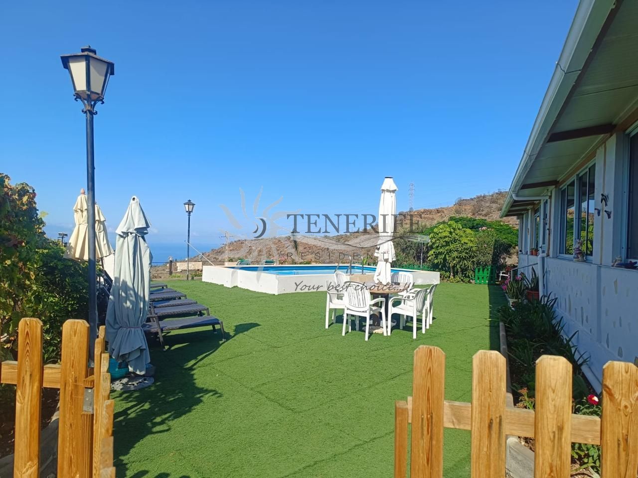 Terrace of House or chalet for sale in Guía de Isora  with Private garden, Terrace and Swimming Pool