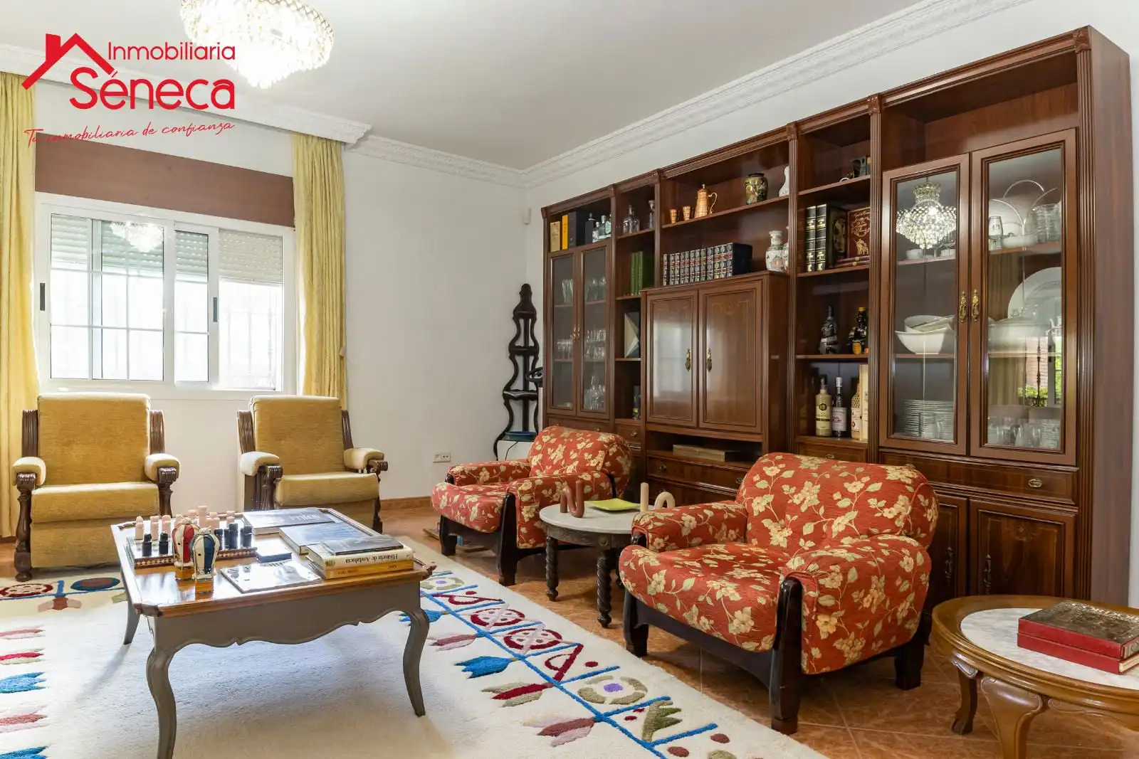 Living room of Houses for sale in La Carlota  with Air Conditioner, Heating and Private garden