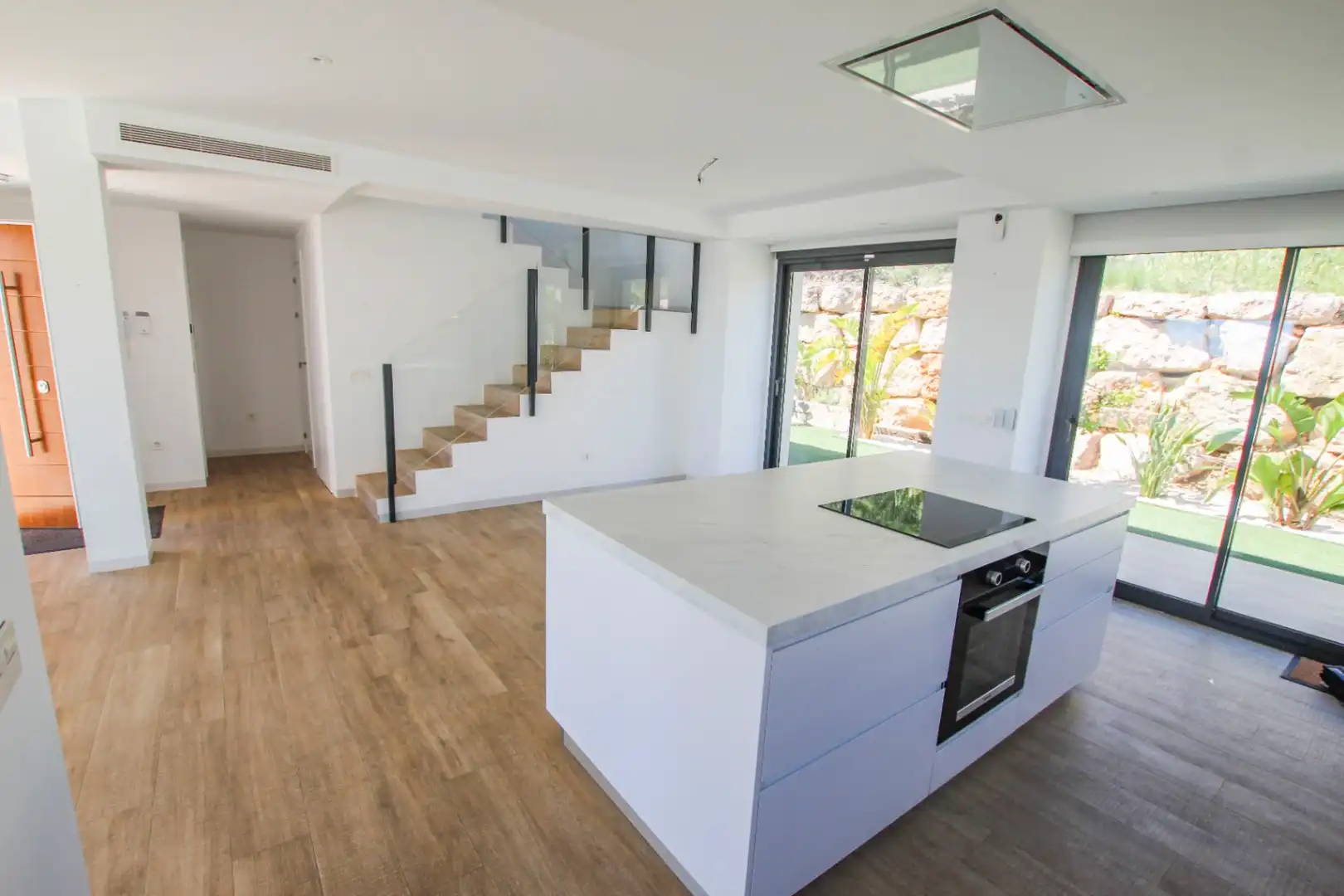 Cocina de Casa o chalet en venta en Polop con Aire acondicionado, Jardín privado y Terraza