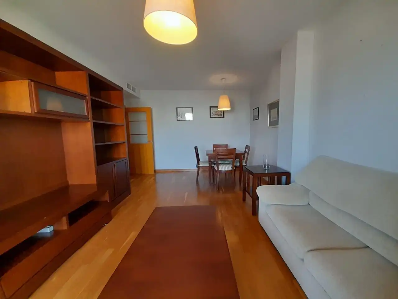 Sala de estar de Piso de alquiler en Málaga con Calefacción, Parquet y Lavadora