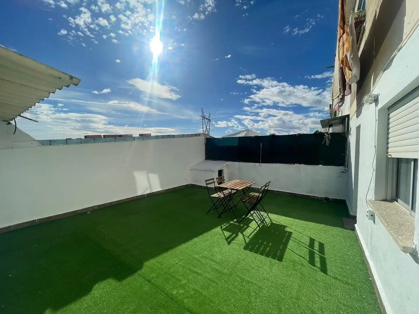 Terrace of Flat for sale in Cuarte de Huerva  with Furnished