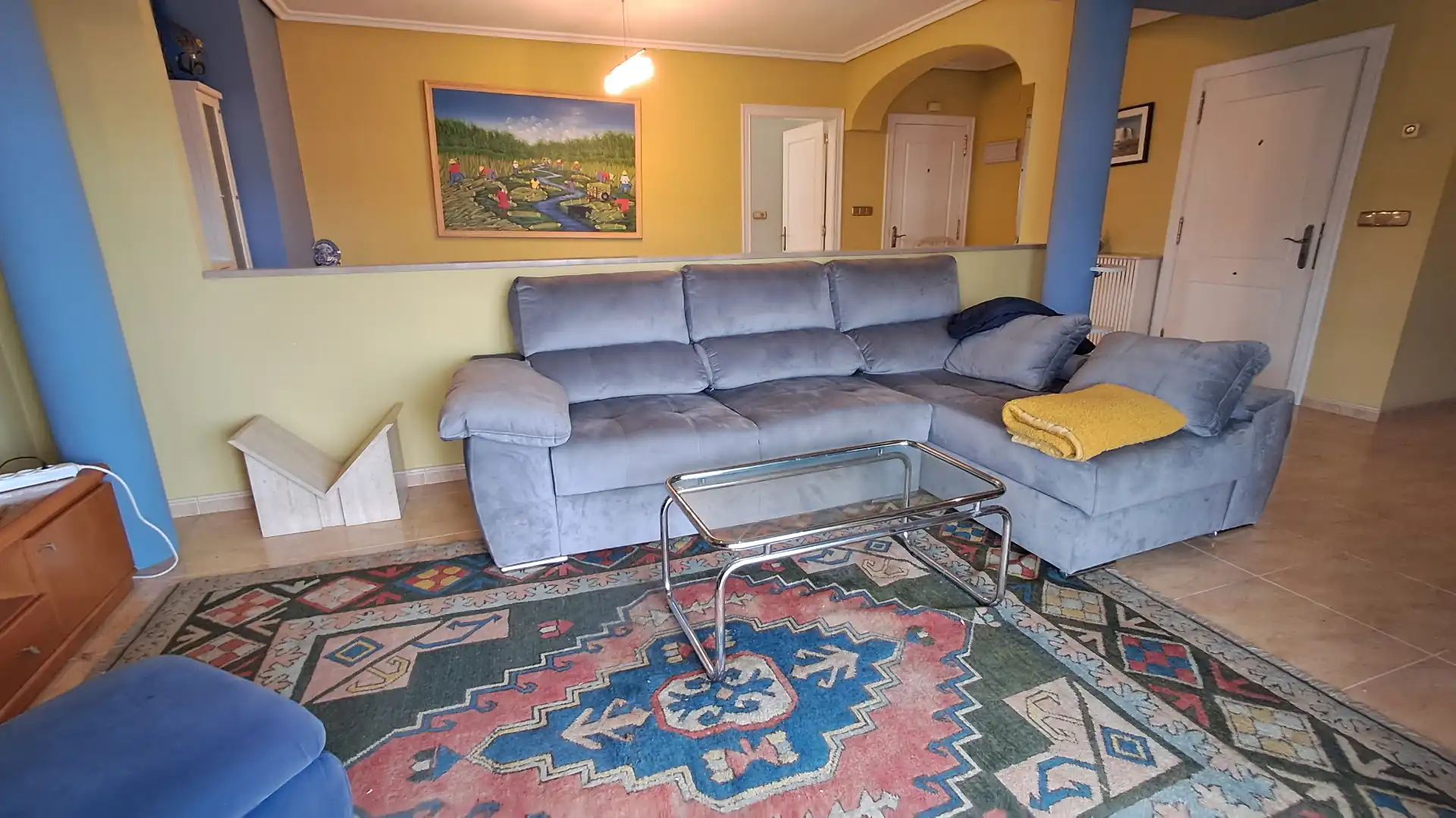 Sala d'estar de Àtic en venda en Vigo  amb Calefacció, Terrassa i Forn