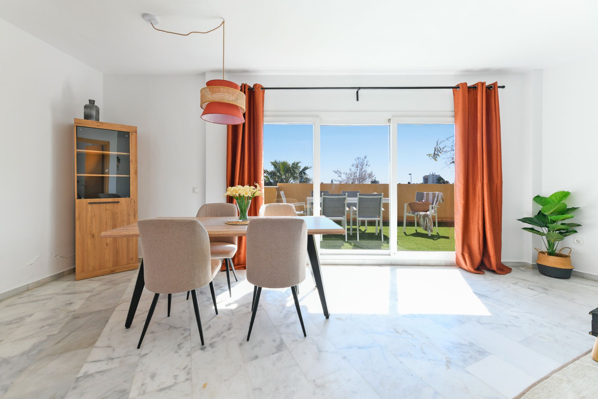 Dining room of Attic for sale in Estepona  with Terrace and Furnished
