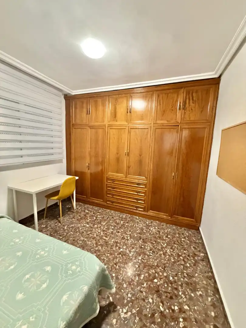 Bedroom of Flat for rent in Jaén  with Air Conditioner, Terrace and Furnished