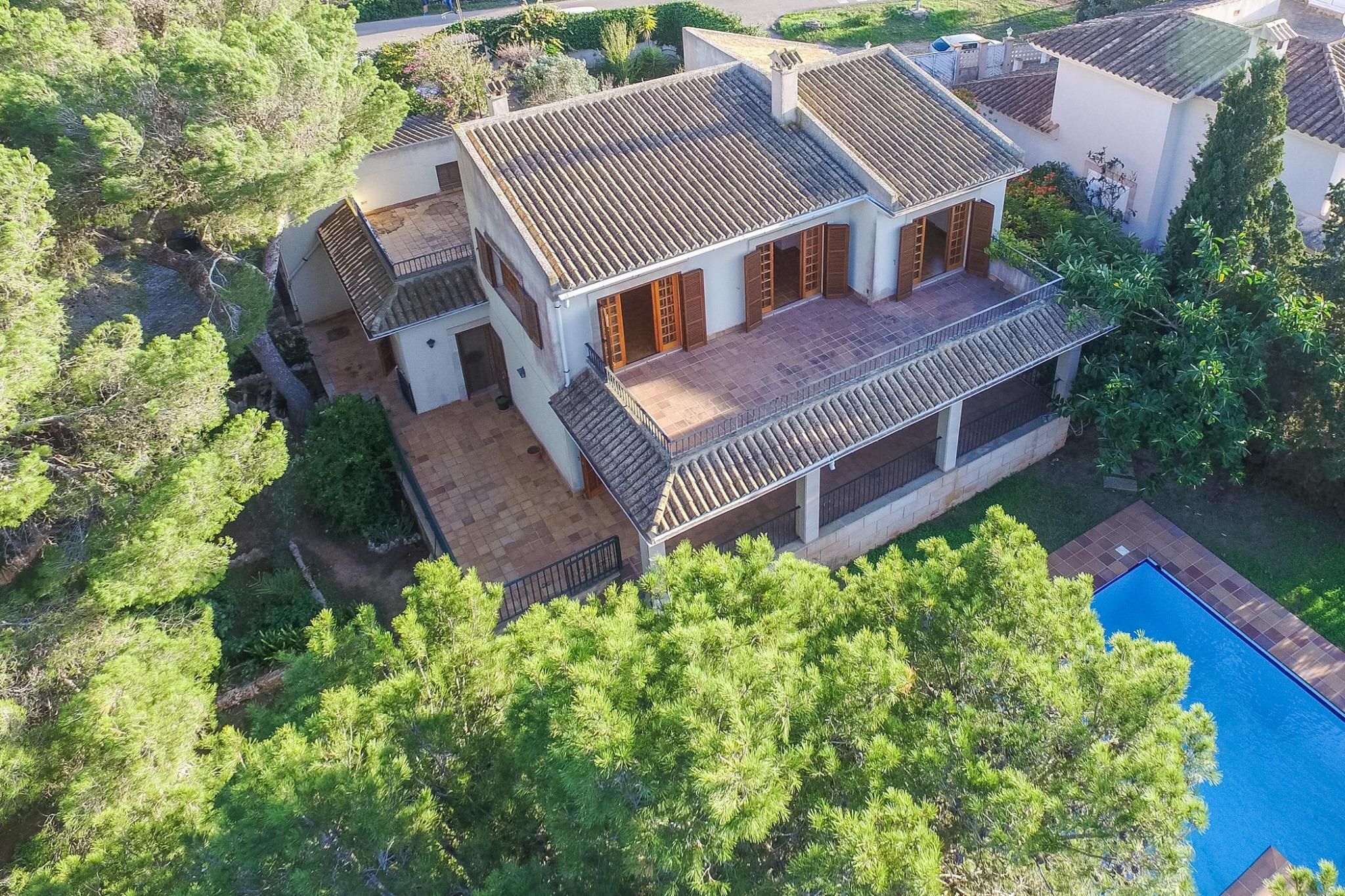 Vista exterior de Casa o xalet en venda en Llucmajor amb Aire condicionat, Jardí privat i Terrassa