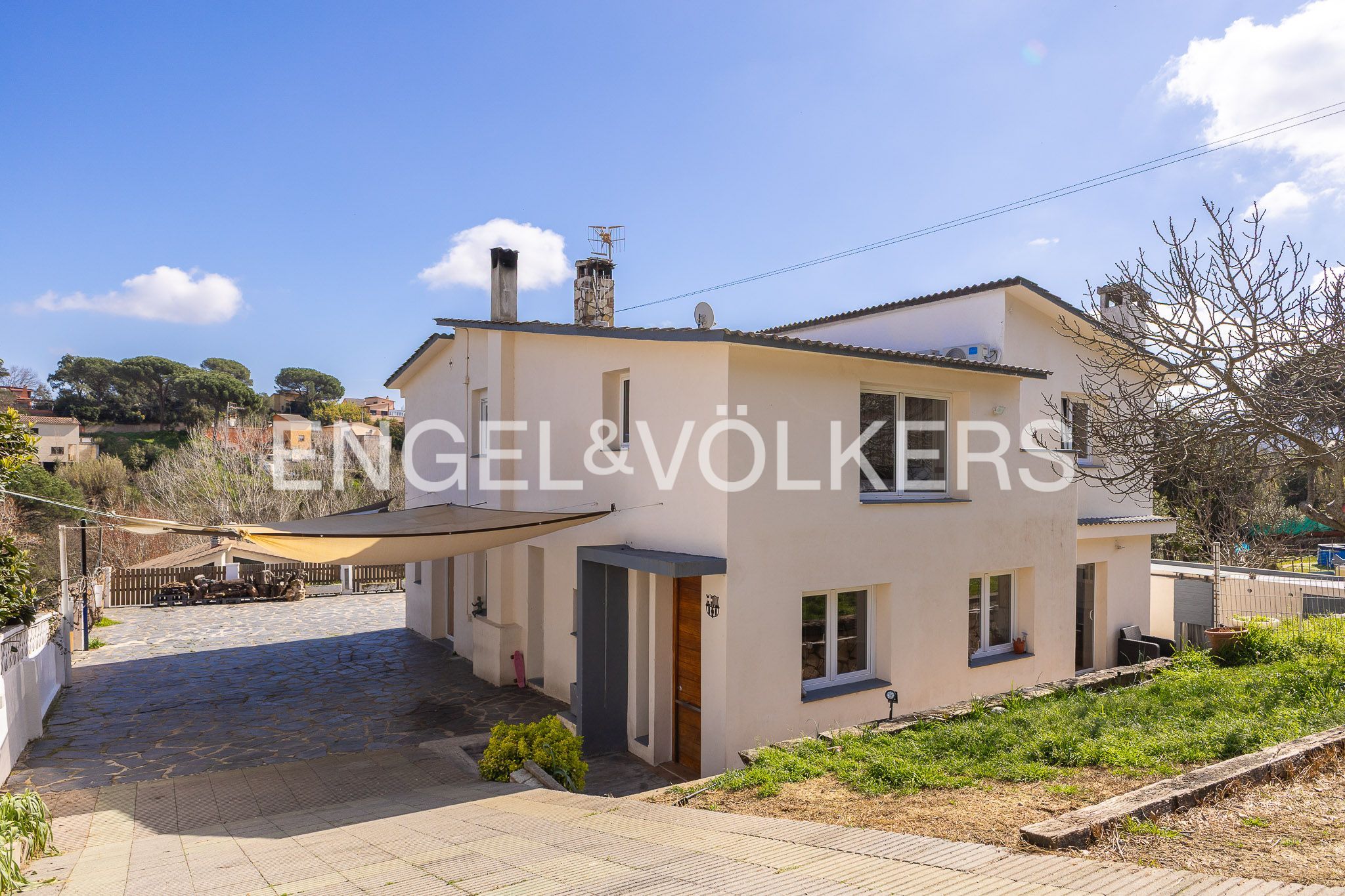 Exterior view of Houses for sale in Sant Celoni  with Air Conditioner, Heating and Private garden