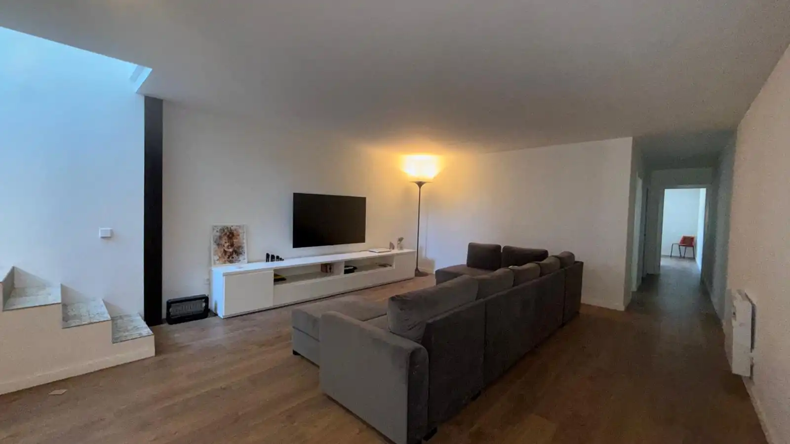 Sala de estar de Casa adosada en venta en Begur con Aire acondicionado, Calefacción y Terraza