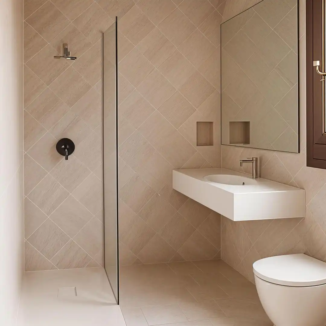 Baño de Dúplex en venta en Mijas con Aire acondicionado y Amueblado