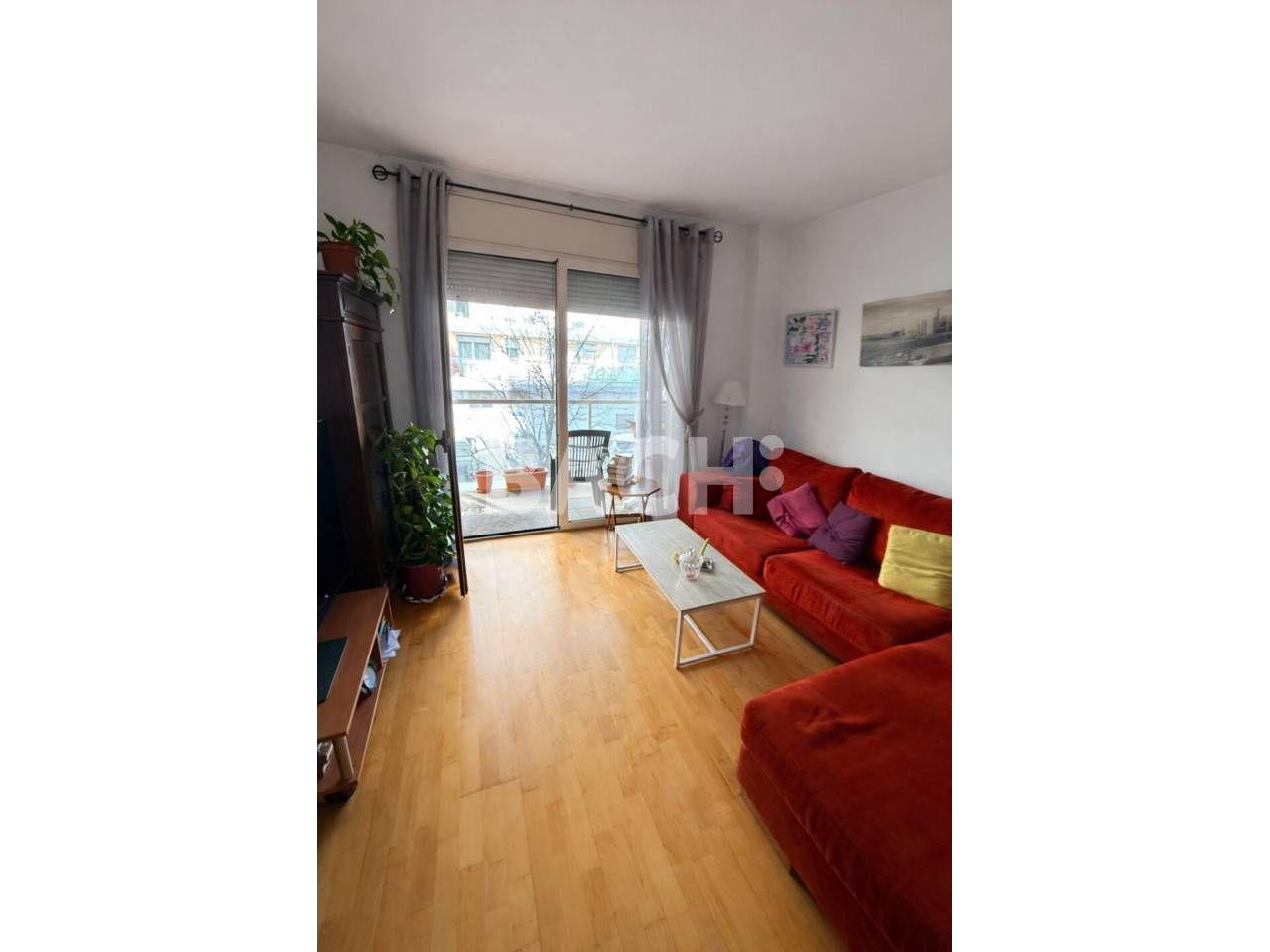 Vista exterior de Piso en venta en Vic con Parquet y Balcón