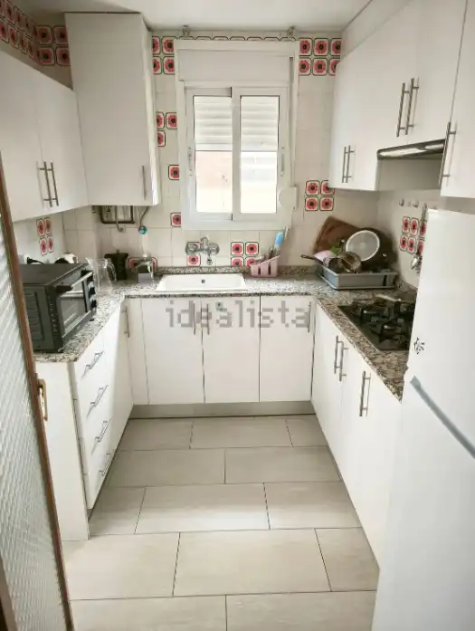 Cocina de Piso de alquiler en Godella con Amueblado, Horno y Lavadora