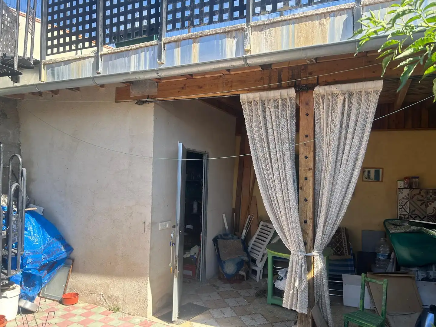 Terraza de Casa o chalet en venta en San Cristóbal de la Vega con Amueblado