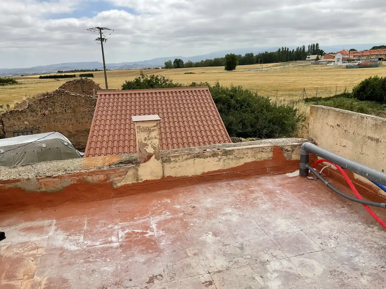 Terraza de Casa o chalet en venta en Cirueña con Calefacción, Jardín privado y Amueblado