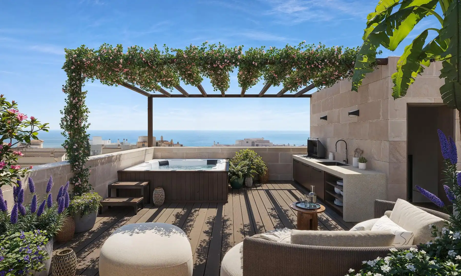 Terraza de Ático en venta en  Palma de Mallorca