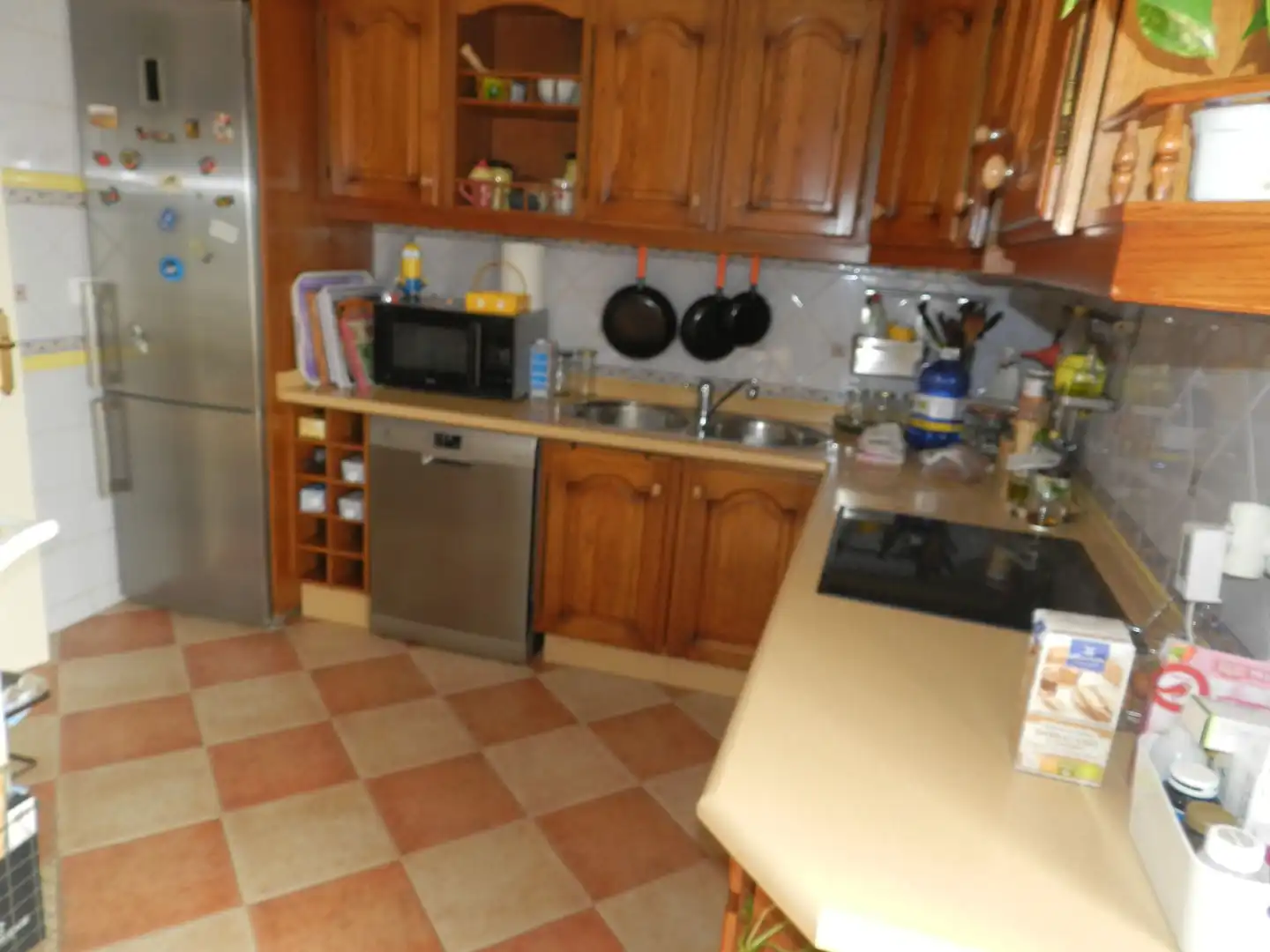 Cuina de Casa o xalet en venda en Linares amb Aire condicionat, Calefacció i Jardí privat