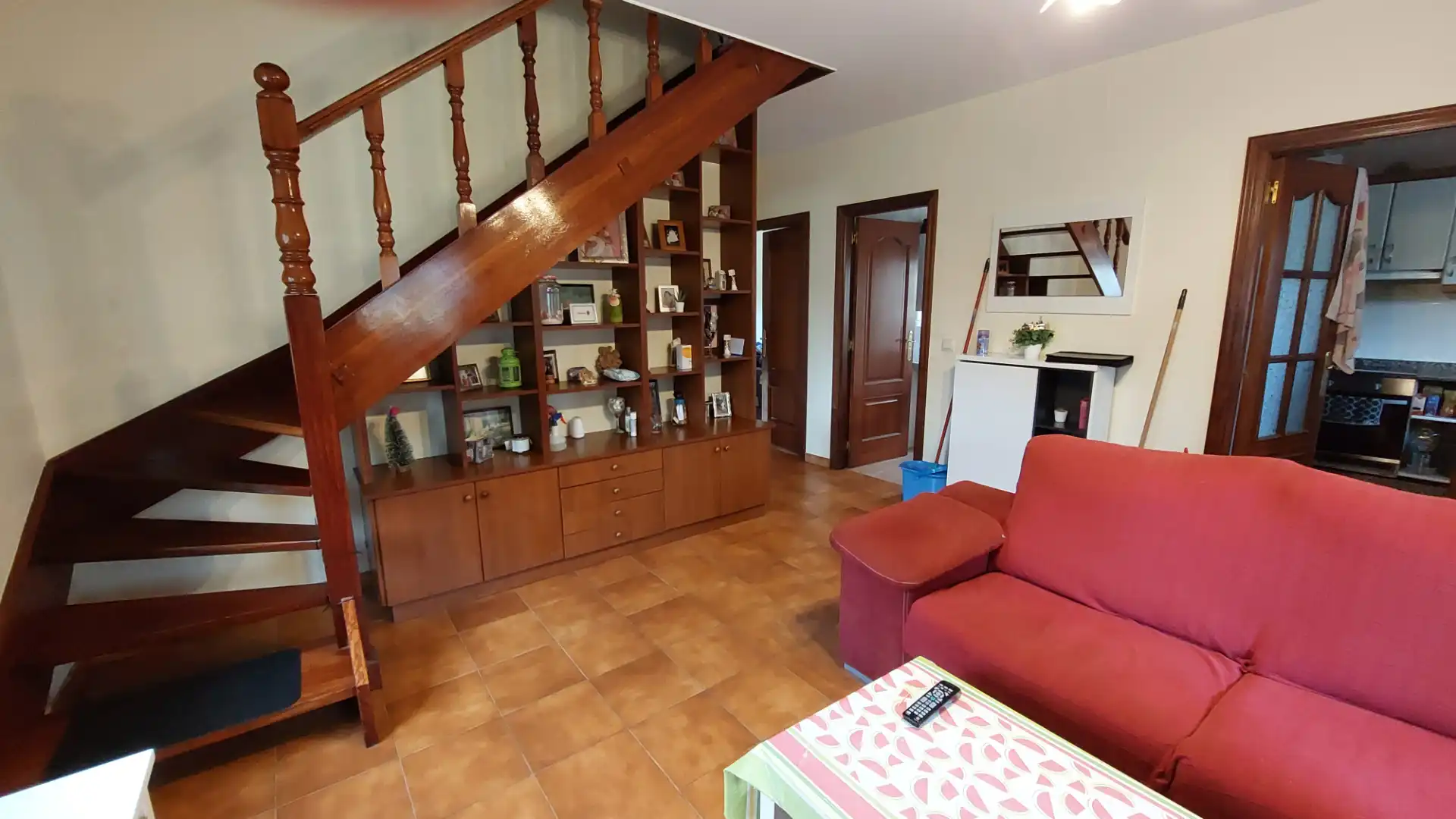 Sala de estar de Casa o chalet en venta en Ordes con Jardín privado, Amueblado y Horno
