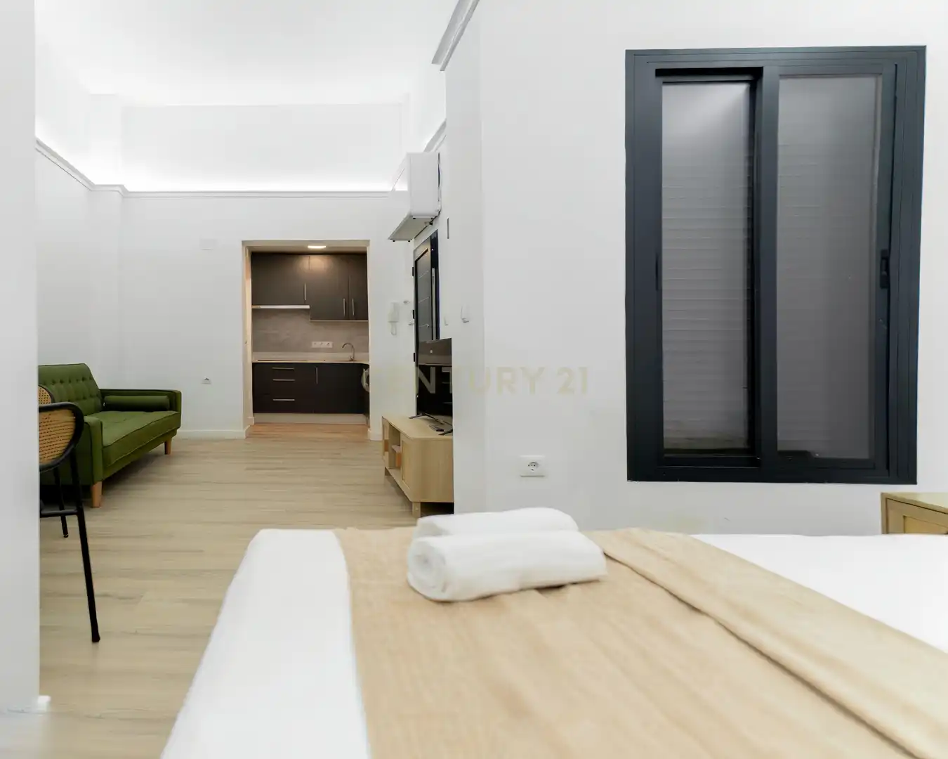 Schlafzimmer von Wohnungen zum Verkauf in Sevilla mit Klimaanlage