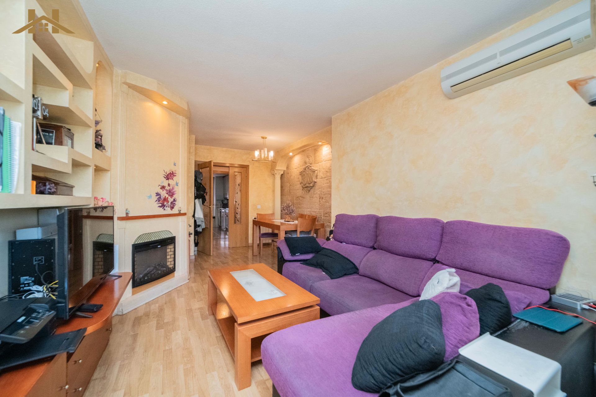Living room of Flat for sale in Valdemoro  with Air Conditioner, Heating and Terrace