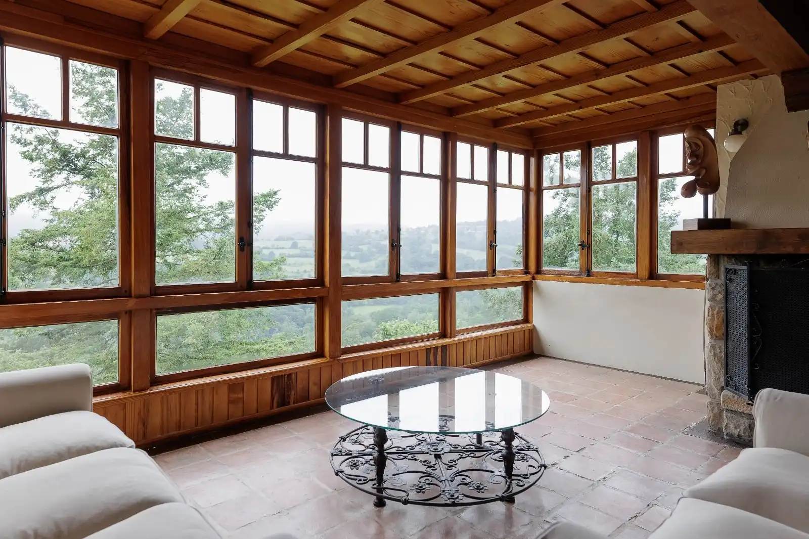 Terraza de Casa o chalet en venta en Piloña con Jardín privado, Amueblado y Alarma