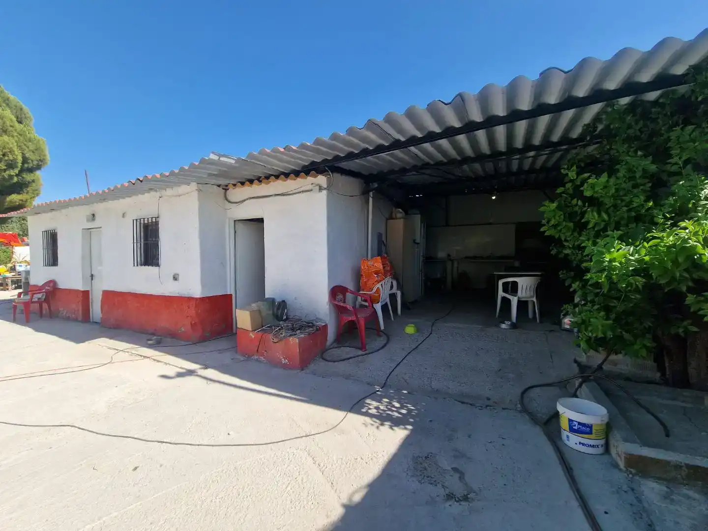 Vista exterior de Piso en venta en Madrid con Aire acondicionado, Jardín privado y Amueblado